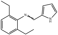 Benzenamine, 2,6-diethyl-N-(1H-pyrrol-2-ylmethylene)- (9CI) Structural