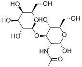 2-ACETAMIDO-2-DEOXY-3-O-(BETA-D-GALACTOPYRANOSYL)-D-GLUCOPYRANOSE Structural