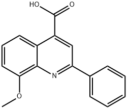 4-QUINOLINECARBOXYLIC ACID,8-METHOXY-2-PHENYL-