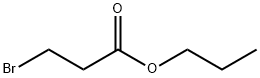 propyl 3-bromopropanoate Structural