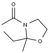 Oxazolidine, 3-acetyl-2-ethyl-2-methyl- (7CI,8CI) Structural