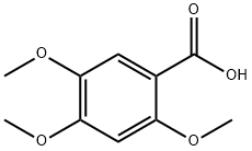2,4,5-Trimethoxybenzoic acid Structural Picture