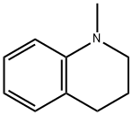 1,2,3,4-Tetrahydro-1-methylquinoline Structural