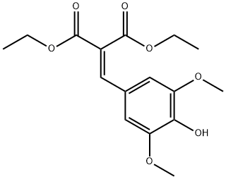 PROPANEDIOIC ACID, [(4-HYDROXY-3,5-DIMETHOXYPHENYL)METHYLENE]-, DIETHYL ESTER