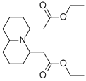 DIETHYL 2,2'-(OCTAHYDRO-1H-QUINOLIZINE-4,6-DIYL)DIACETATE Structural