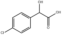 4-Chloromandelic acid Structural Picture