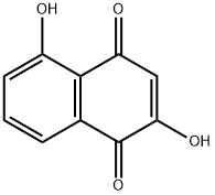 2-hydroxyjuglone Structural