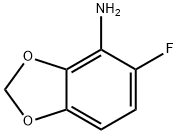 5-FLUORO-1,3-BENZODIOXOL-4-AMINE Structural