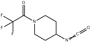 Piperidine, 4-isocyanato-1-(trifluoroacetyl)- (9CI)