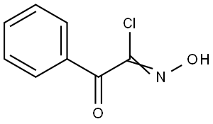 Benzeneethanimidoyl chloride, N-hydroxy-alpha-oxo- (9CI) Structural