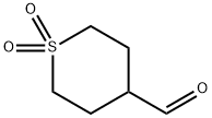 2H-Thiopyran-4-carboxaldehyde, tetrahydro-, 1,1-dioxide Structural