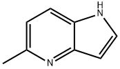 5-METHYL-1H-PYRROLO[3,2-B]PYRIDINE Structural