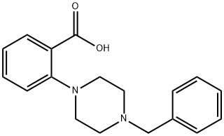 2-(4-BENZYL-PIPERAZIN-1-YL)-BENZOIC ACID Structural