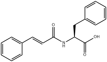 TRANS-CINNAMOYL-PHE-OH Structural