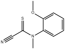 o-Formanisidide,  1-cyano-N-methylthio-  (7CI,8CI) Structural
