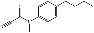 Formanilide,  4-butyl-1-cyano-N-methylthio-  (7CI,8CI) Structural