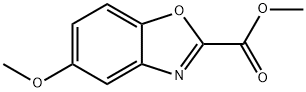 5-METHOXY-BENZOOXAZOLE-2-CARBOXYLIC ACID METHYL ESTER Structural