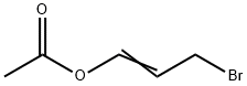 Acetic acid 3-broMo-1-propenyl ester Structural