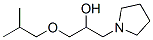 alpha-[(2-methylpropoxy)methyl]pyrrolidine-1-ethanol Structural