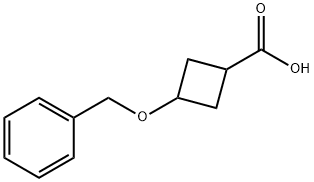 3-benzyloxy-cyclobutanecarboxylic acid Structural