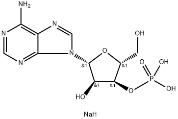 3'-ADENYLIC ACID SODIUM SALT Structural