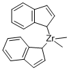 DIMETHYLBIS(INDENYL)ZIRCONIUM Structural