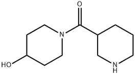 (4-HYDROXYPIPERIDIN-1-YL)PIPERIDIN-3-YL-METHANONE Structural