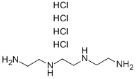 TRIETHYLENETETRAMINE TETRAHYDROCHLORIDE Structural