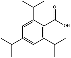 2,4,6-TRIISOPROPYLBENZOIC ACID Structural