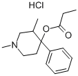 ALPHAPRODINE/ANADOL HYDROCHLORIDE Structural