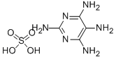 2,4,5,6-Tetraaminopyrimidine sulfate Structural