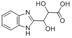 3-(1 H-BENZOIMIDAZOL-2-YL)-2,3-DIHYDROXY-PROPIONIC ACID Structural