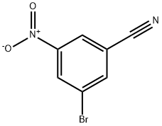 3-Bromo-5-nitrobenzonitrile Structural