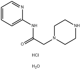 2-(PIPERAZIN-1-YL)-ACETIC ACID N-(2-PYRIDYL)-AMIDE 3 HCL 2 H2O