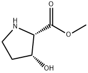 L-Proline, 3-hydroxy-, methyl ester, (3R)- (9CI) Structural
