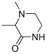 Piperazinone, 3,4-dimethyl- (9CI) Structural