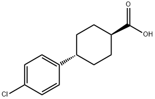 4-(4-Chlorophenyl)cyclohexanecarboxylic acid Structural Picture