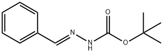 Hydrazinecarboxylic acid, (phenylmethylene)-, 1,1-dimethylethyl ester, (2E)- Structural