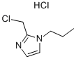 2-CHLOROMETHYL-1-PROPYLIMIDAZOLE HCL Structural