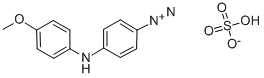 4-DIAZO-4'-METHOXYDIPHENYLAMINE SULFATE