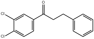 3',4'-DICHLORO-3-PHENYLPROPIOPHENONE Structural