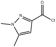 1,5-DIMETHYL-1H-PYRAZOLE-3-CARBONYL CHLORIDE Structural