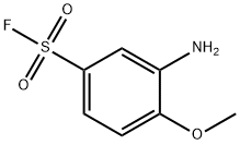 4-METHOXYMETANILYL FLUORIDE Structural