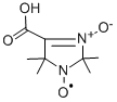 4-CARBOXY-2,2,5,5-TETRAMETHYL-3-IMIDAZOLINE-3-OXIDE-1-OXYL, FREE RADICAL Structural