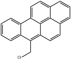 6-CHLOROMETHYLBENZO(A)PYRENE Structural