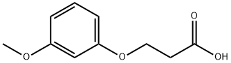 3-(3-METHOXYPHENOXY)PROPIONIC ACID Structural