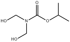 isopropyl bis(hydroxymethyl)carbamate Structural