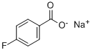 SODIUM 4-FLUOROBENZOATE Structural