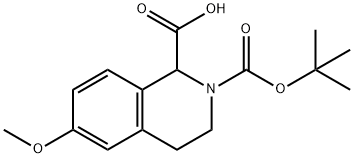 2-BOC-6-METHOXY-3,4-DIHYDRO-1H-ISOQUINOLINE-1-CARBOXYLIC ACID