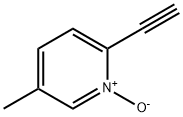 Pyridine, 2-ethynyl-5-methyl-, 1-oxide (9CI) Structural